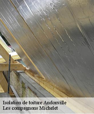 Isolation de toiture  andonville-45480 Les compagnons Michelet