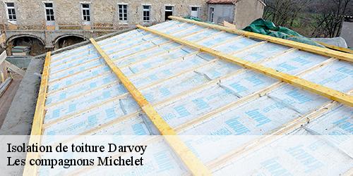 Isolation de toiture  darvoy-45150 Les compagnons Michelet