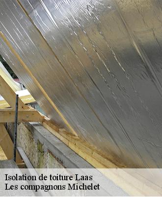 Isolation de toiture  laas-45300 Les compagnons Michelet