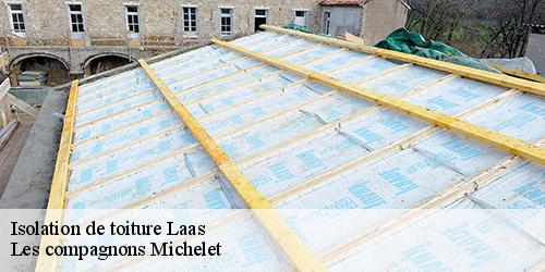 Isolation de toiture  laas-45300 Les compagnons Michelet
