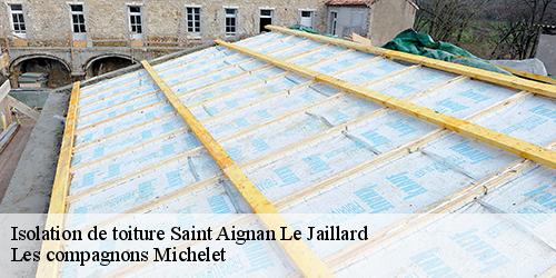 Isolation de toiture  saint-aignan-le-jaillard-45600 Les compagnons Michelet