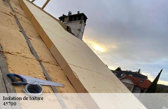 Isolation de toiture 45700