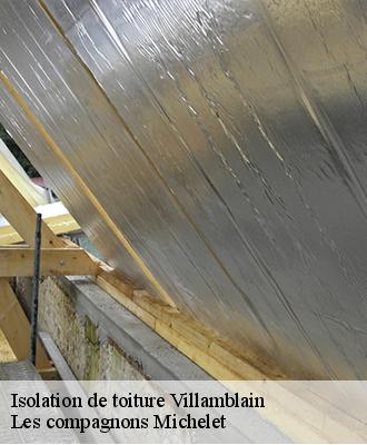 Isolation de toiture  villamblain-45310 Les compagnons Michelet