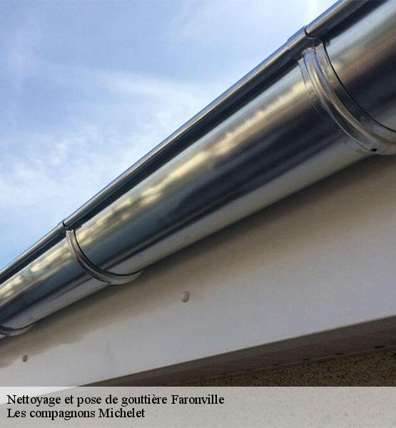 Nettoyage et pose de gouttière  faronville-45480 Les compagnons Michelet