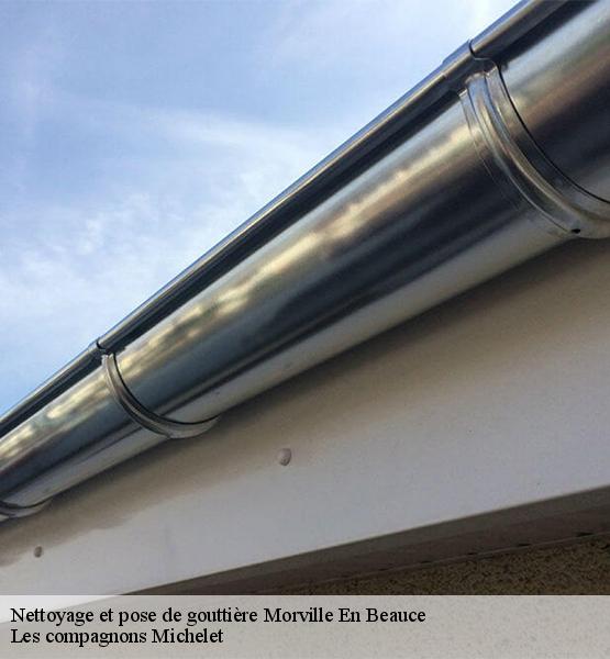 Nettoyage et pose de gouttière  morville-en-beauce-45300 Les compagnons Michelet