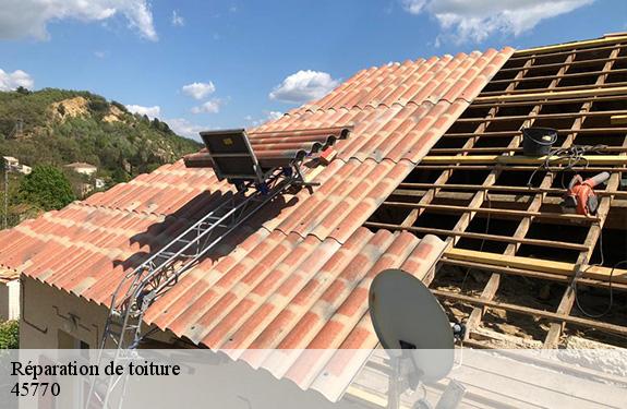 Réparation de toiture 45770