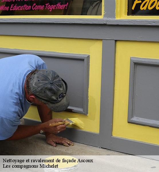 Nettoyage et ravalement de façade  ascoux-45300 Les compagnons Michelet