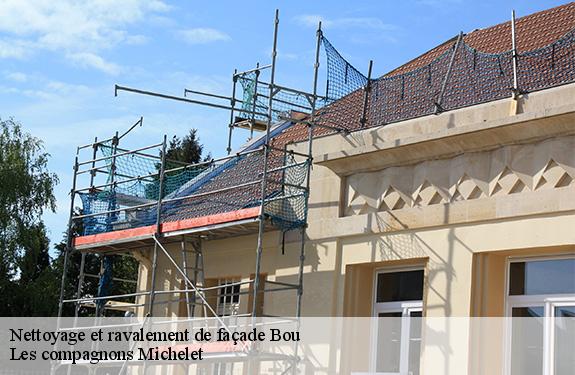 Nettoyage et ravalement de façade  bou-45430 Les compagnons Michelet