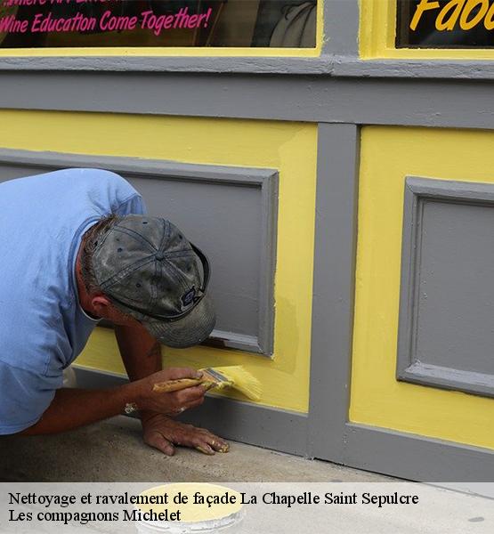 Nettoyage et ravalement de façade  la-chapelle-saint-sepulcre-45210 Les compagnons Michelet
