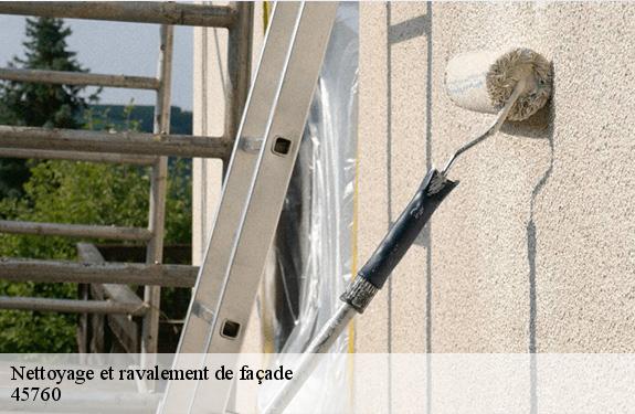 Nettoyage et ravalement de façade  45760
