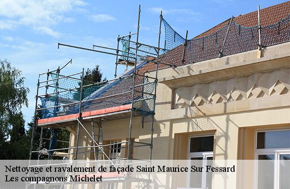 Nettoyage et ravalement de façade  saint-maurice-sur-fessard-45700 Les compagnons Michelet