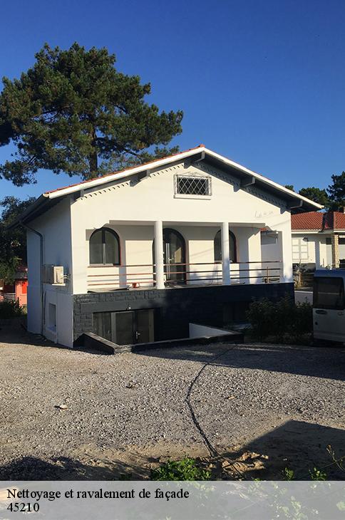 Nettoyage et ravalement de façade  thorailles-45210 Les compagnons Michelet