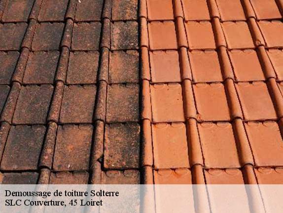 Demoussage de toiture  solterre-45700 SLC Couverture, 45 Loiret